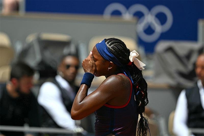 Coco Gauff loses to Donna Vekic at Paris Olympics 2024