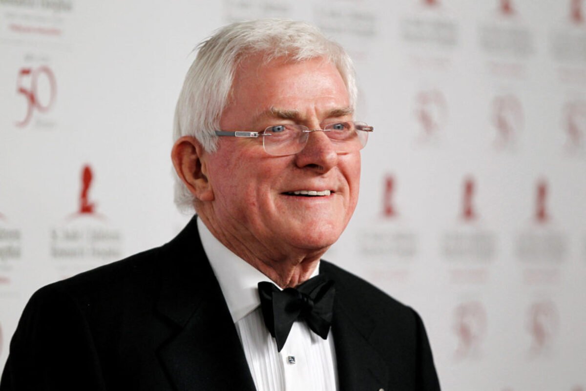 Phil Donahue, legendary talk show host, remembered for his groundbreaking contributions to American television and social advocacy.